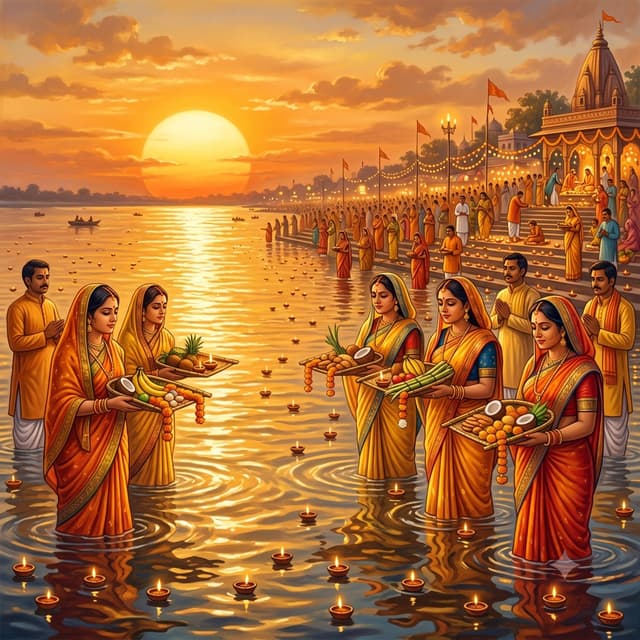 Chhath Puja — 4-Day Sun & Chhathi Maiya Festival (Bihar/UP/Jharkhand)