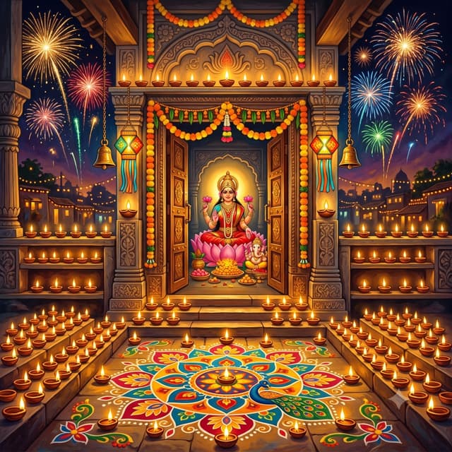 Diwali / Deepavali — Festival of Lights & Lakshmi Pujan