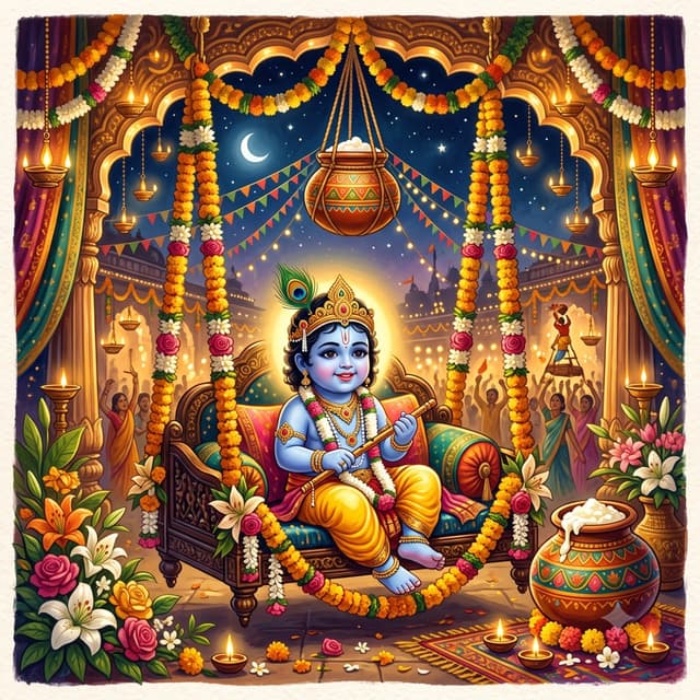 Krishna Janmashtami — Birthday of Lord Krishna