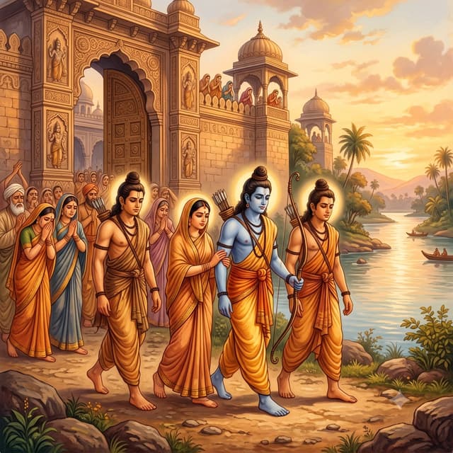 Ayodhya Kand — Ramayan scene