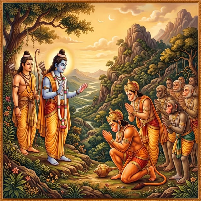Kishkindha Kand — Ramayan scene