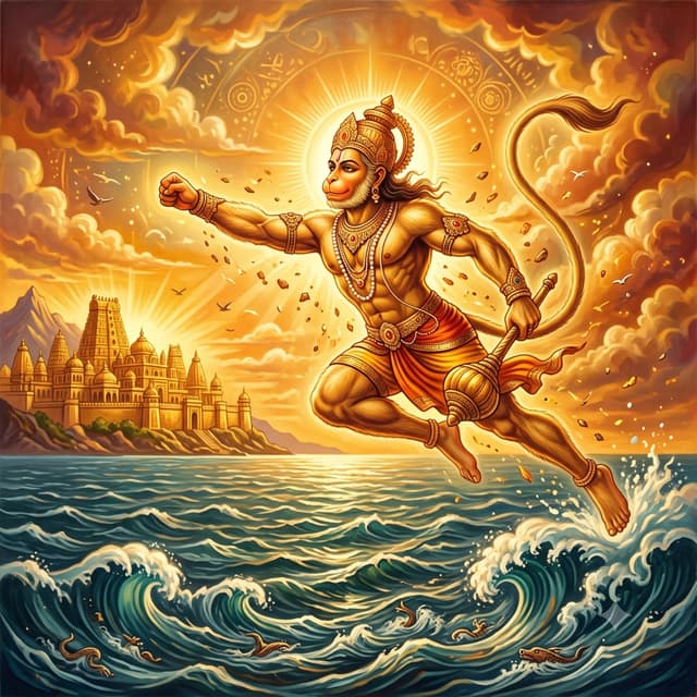 Sundar Kand — Ramayan scene