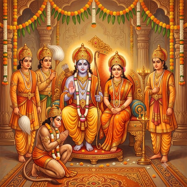 Uttar Kand — Ramayan scene